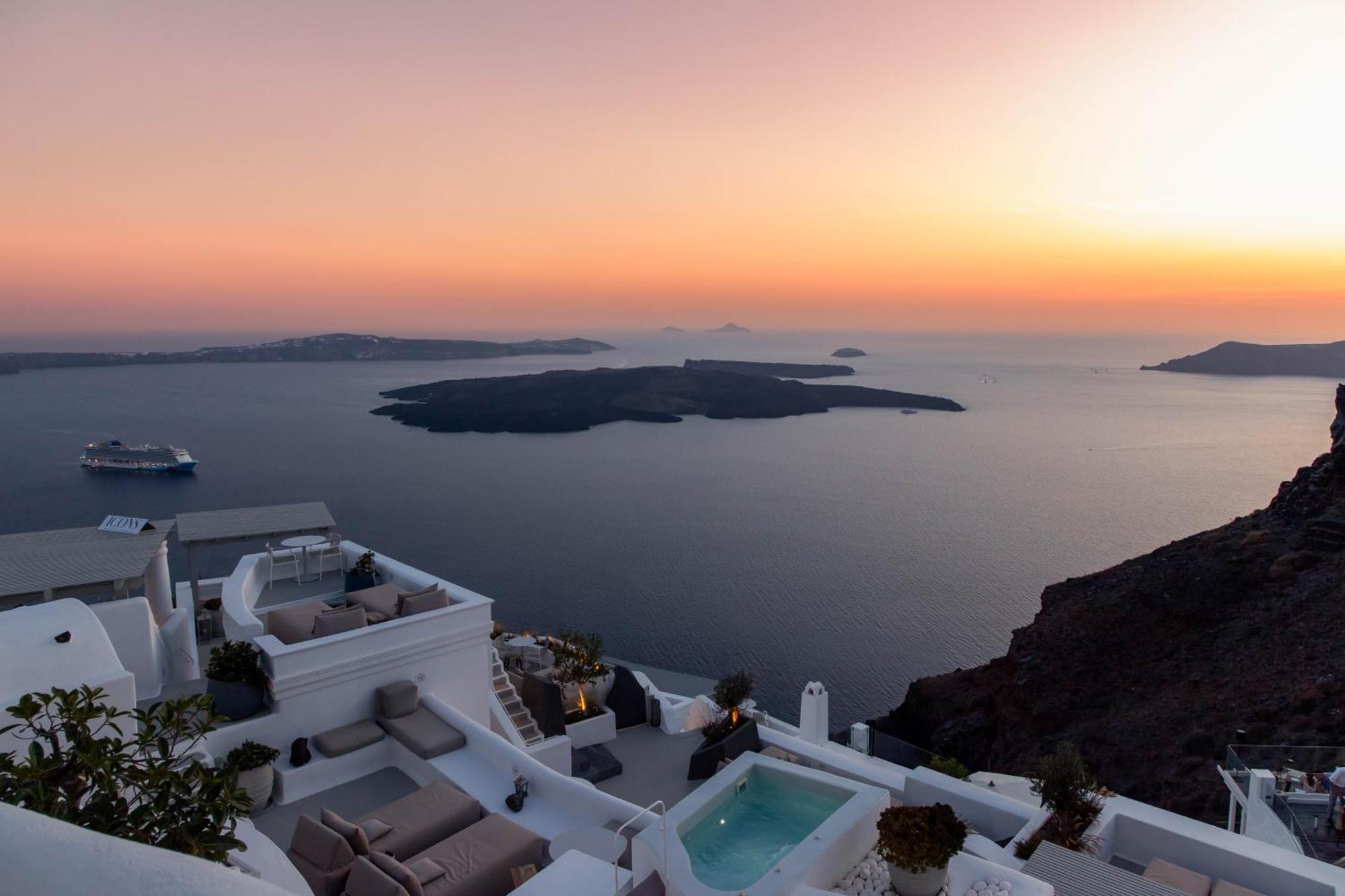 Iconic Santorini, A Boutique Cave Hotel By Sandglass Imerovigli  Exterior foto